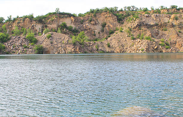 istock Lake at abandoned quarry 547136858