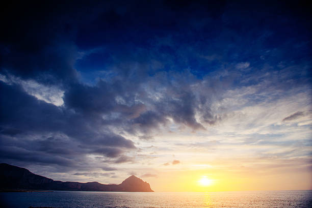 istock Fantastic view of the nature reserve Monte Cofano. 547143208