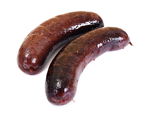 istock Black Pudding Kaszanka with Sauerkraut 547146268