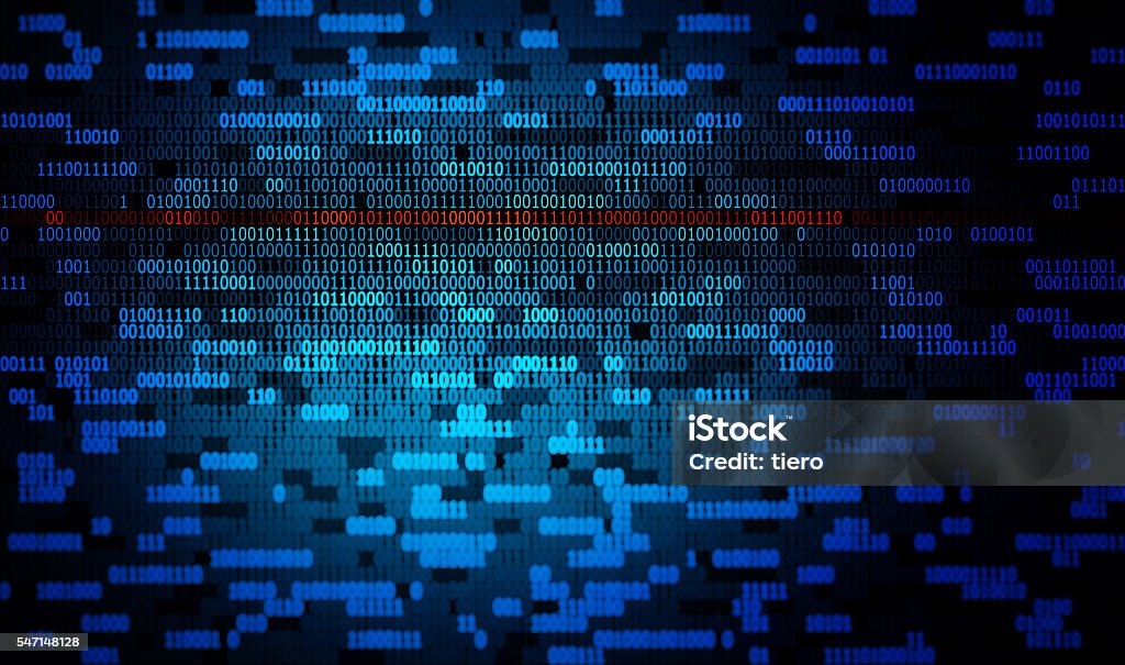 Binary Code Background Stock Photo - Download Image Now - Binary Code ...