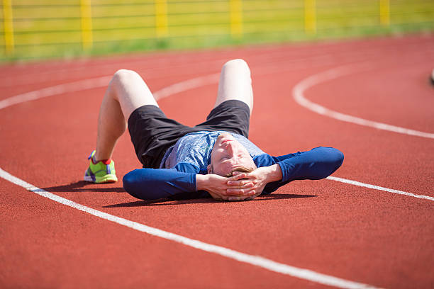 istock Tired sportsman 547150044