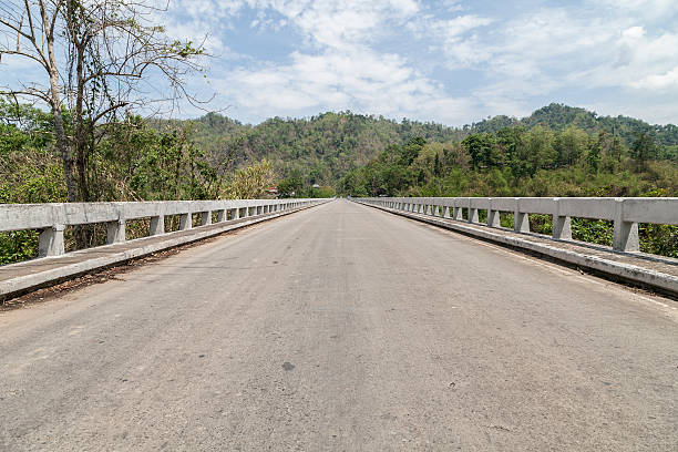istock Old Cement bridge in Kanchanaburi thailand. 547150090