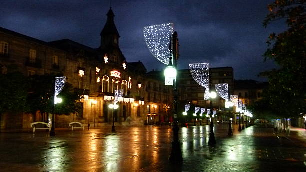 istock Crhistmas lights on the street 547150134