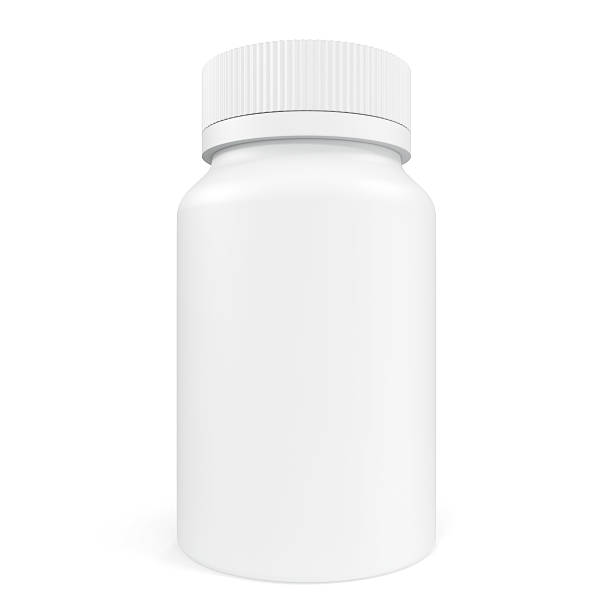 istock Pillbox unlabeled for medicine isolated on white background. 3d illustration 547154350