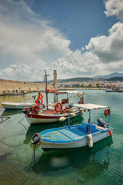 istock The Venetian Harbour at Rethymno, Crete 547154558