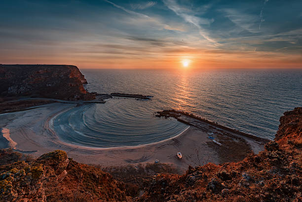 istock Magnificent sunrise at Bolata bay, Bulgaria 547158856