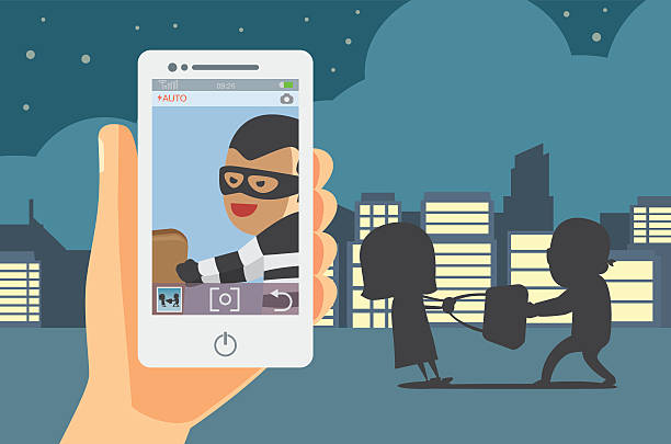 Security Camera Grabbing 20+ Woman Grabbing Camera Stock Illustrations, Royalty-Free Vector ...