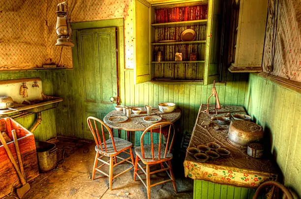 Bodie Ca. Kitchen Scene