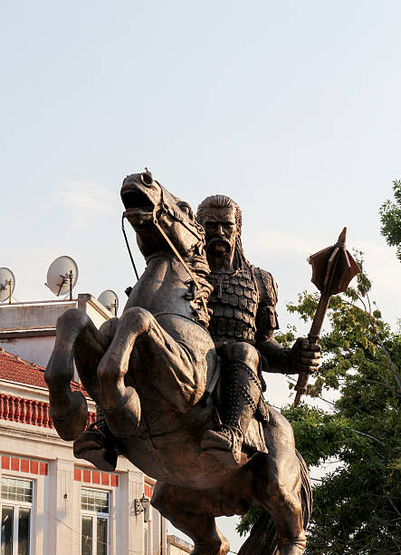 istock King 's Marko on a horse statue Prilep 547162122