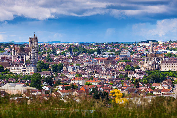 istock Panorama of Auxerre 547164258