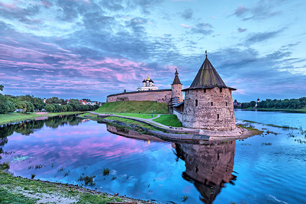istock Pskov Kremlin and Ploskaya tower 547165058