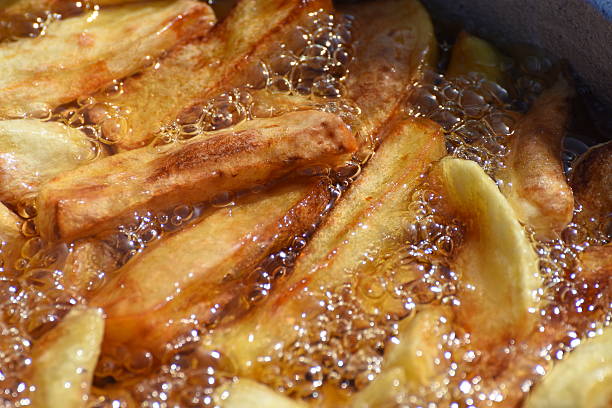 istock Fried Potato  In Hot Oil 547169542