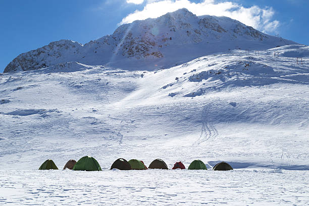 istock Group Of Tents 547199454