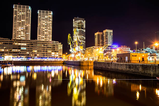 istock Puerto Madero in Buenos Aires at night 547201216
