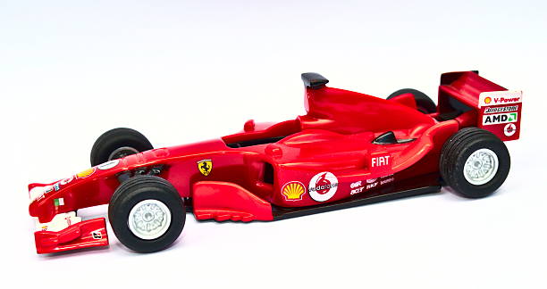 ferrari f2005 modello toy car - formula 1 foto e immagini stock