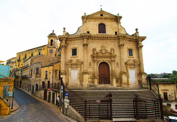 istock Ragusa Ibla, Sicily: Baroque Purgatory Church 547203430