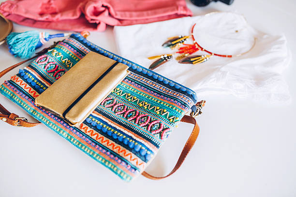 istock Collection of woman's summer clothing 547204054