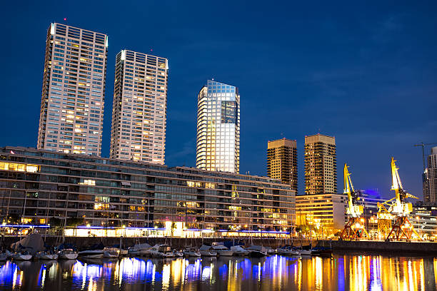 istock Puerto Madero in Buenos Aires at night 547204068