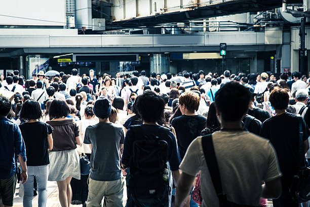 istock Asian People are across the crosswalk 547205606