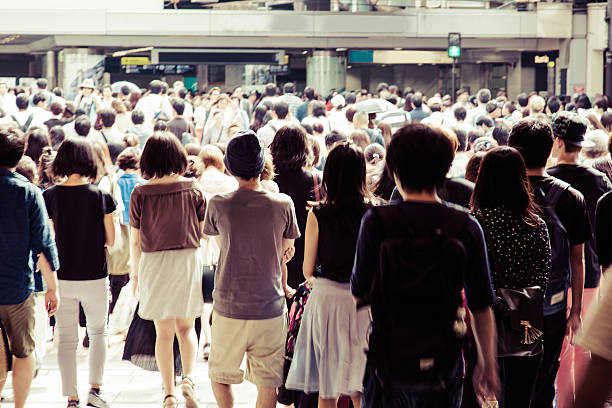 istock Asian People are across the crosswalk 547205628
