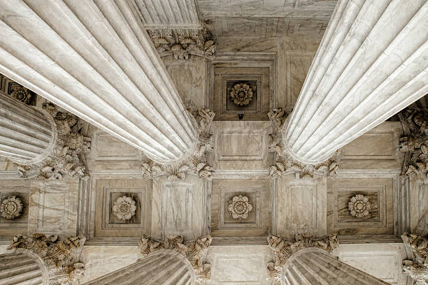 istock Looking up at the Supreme Court Building 547209002