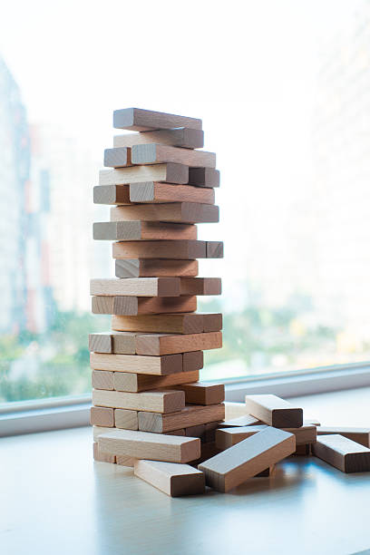 Jenga Risk 480+ Risk Jenga Stock Photos, Pictures & Royalty-Free Images - iStock