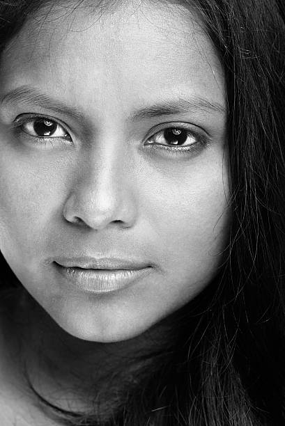 istock Close up of woman face 547209494