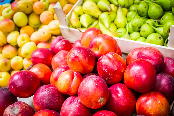 istock Many fruits and vegetables. Colourful composition. 547214130