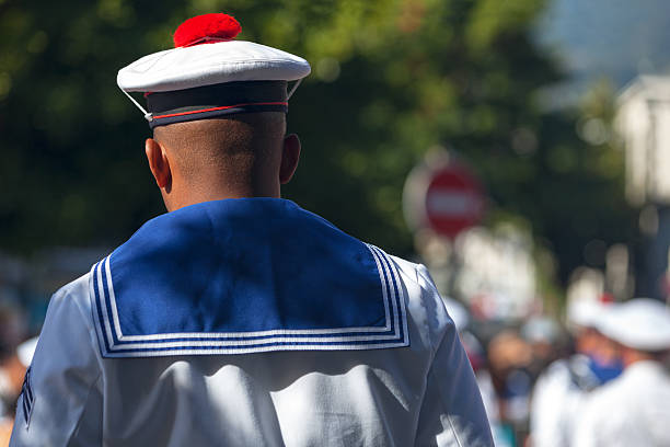 marinheiro da marinha francesa - quartermaster - fotografias e filmes do acervo