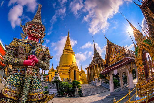 Wat Phra Kaew, Bangkok, Tailandia photo