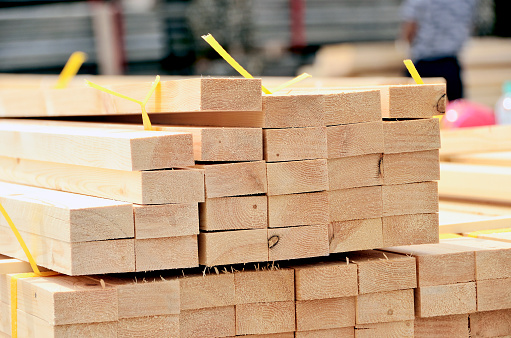 stack of lumber