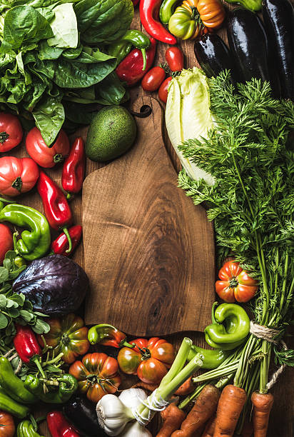 istock Fresh raw vegetable ingredients for healthy cooking or salad making 547220144