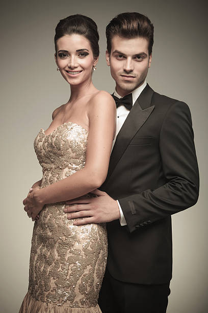 istock Handsome elegant man holding his lover 547220662