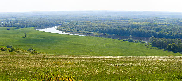 istock Panoramic view of the Don River valley. 547221076