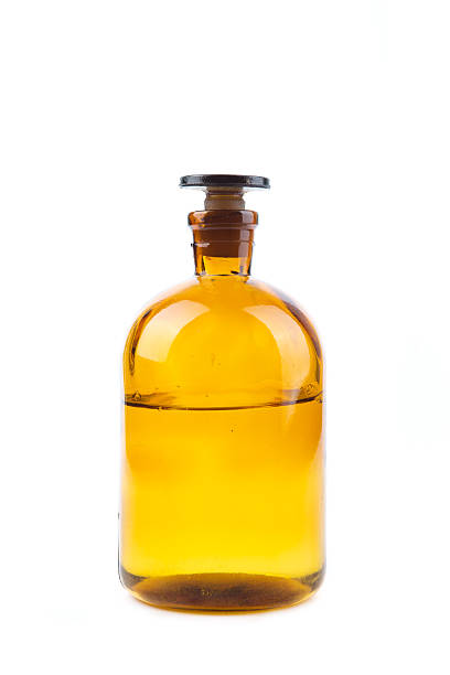 istock Vintage pharmacy bottle on white background 547221782