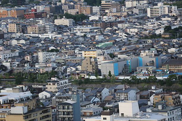 istock Kyoto, Japan cityscape on sunrise 547223936