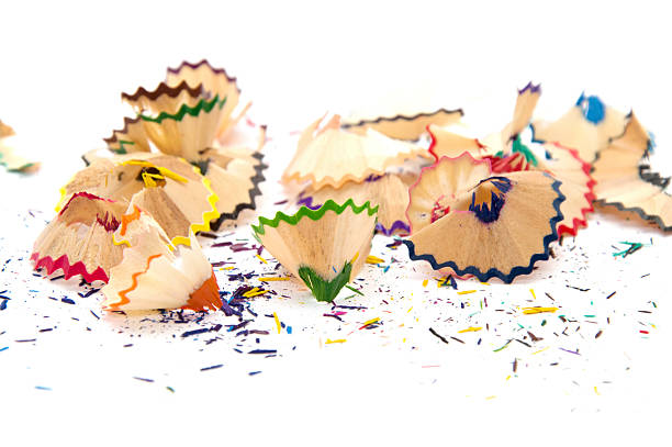 istock Shaving of colour pencil 547229400