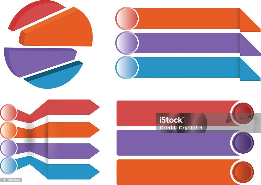 Infographic Banners Templates For Businessvector Design Element Stock ...