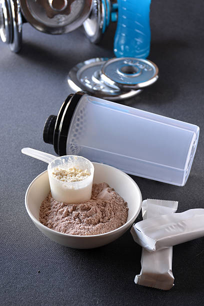 istock Whey protein taste vanilla and chocolate 547230844