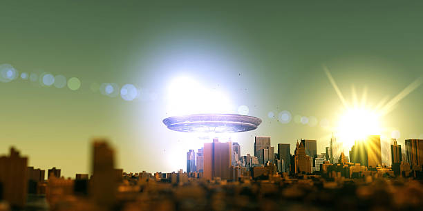 istock unidentified flying objects over a famous city 547231984