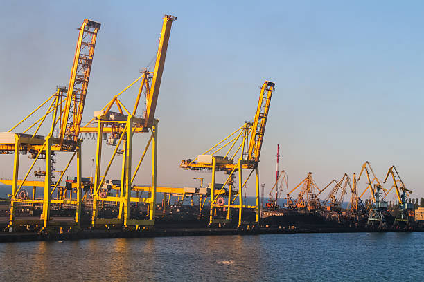 istock view of the sea port 547231994