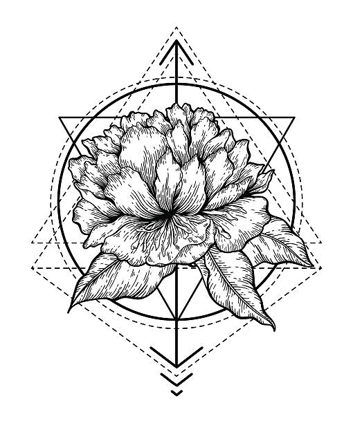 51,600+ Geometric Flower Tattoo Stock Photos, Pictures & Royalty-Free ...