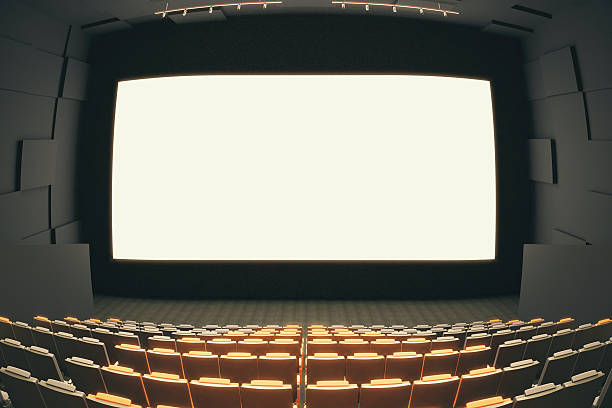 istock Cinema hall through fish eye 547236160