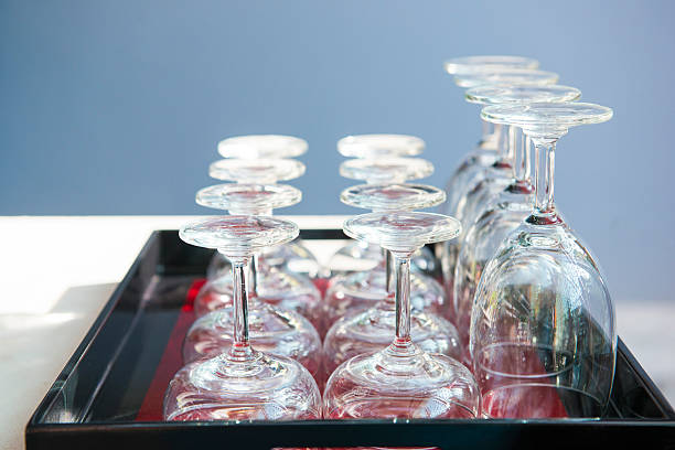istock lot of wine glasses in restaurant 547237728