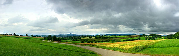 istock panoramic view to the Swabian highlands in Germany 547240492