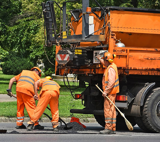 istock Road construction in the city 547240802