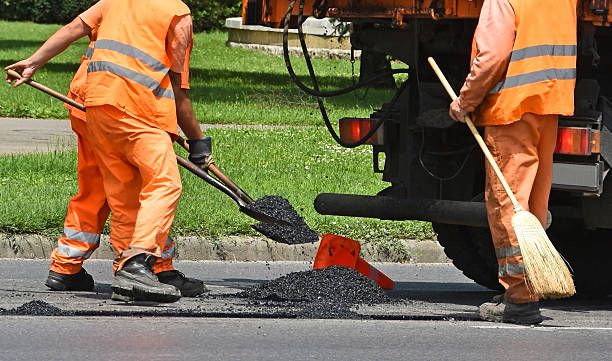 istock Men are working at the road construction 547241040
