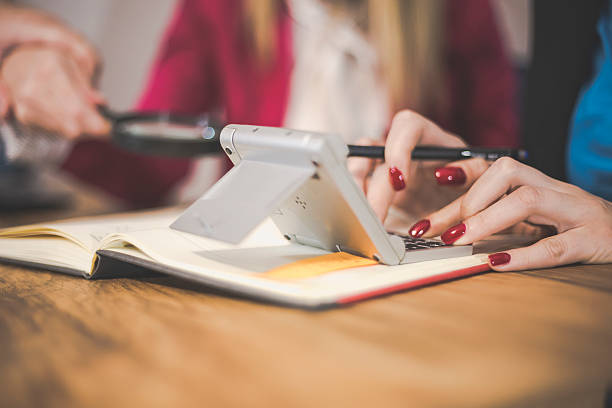 istock Women working together, office interior 547245510