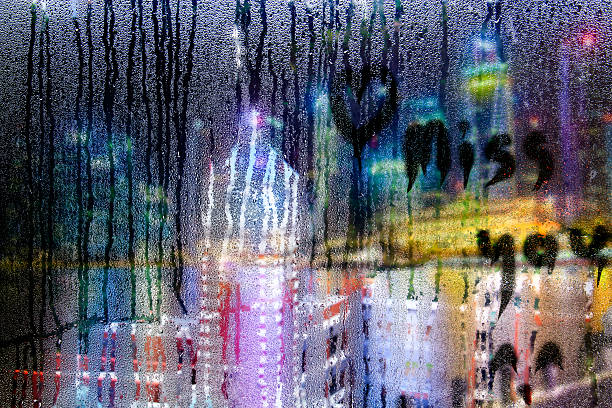 istock missing you text on water drops on glass window in 547403562