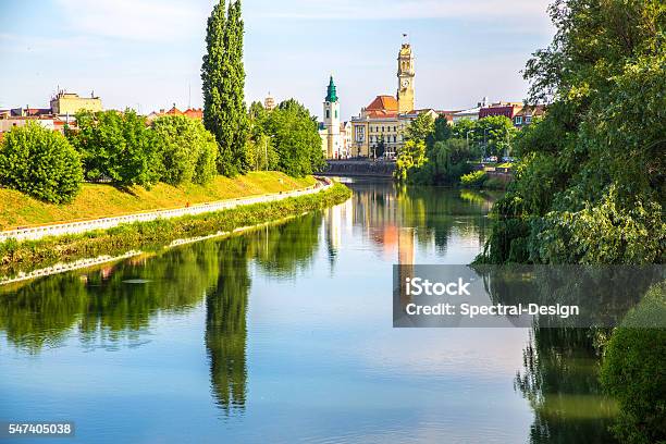 The River Crisul Repede Flowing Through Oradea Stock Photo - Download Image Now - Oradea, City, River